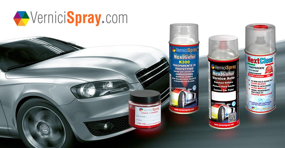Pinturas spray para coches, retoque auto, colores RAL, fosforescentes -  Todo en VerniciSpray